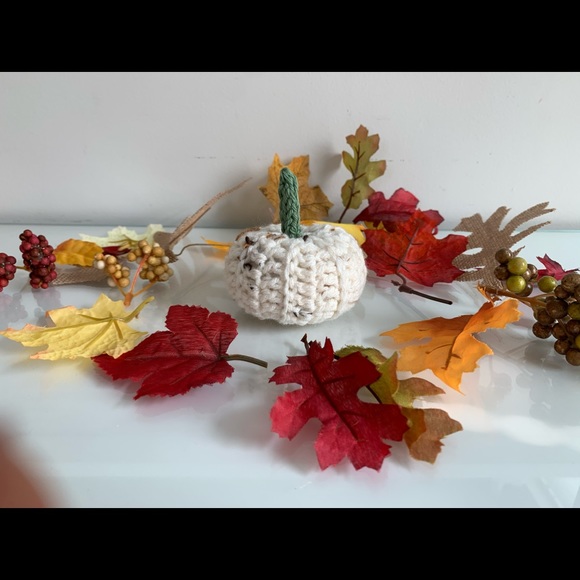 Other - Beautiful mini pumpkin in crochet